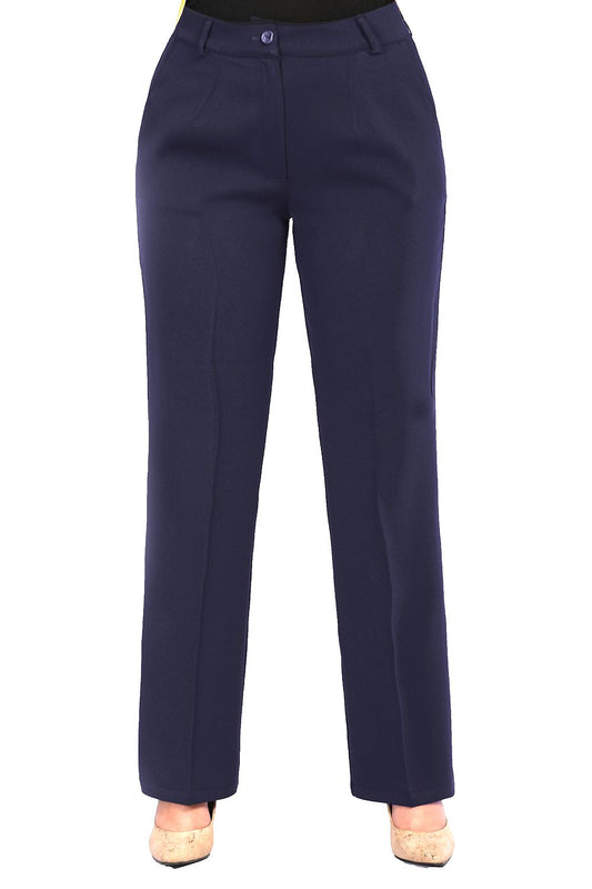 Smoky Straight Leg Crepe Pants