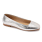 XO Style Comfortable Metallic Flat Shoes