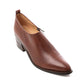 Mr.Joe Oval Toe Cap Shape Shoes