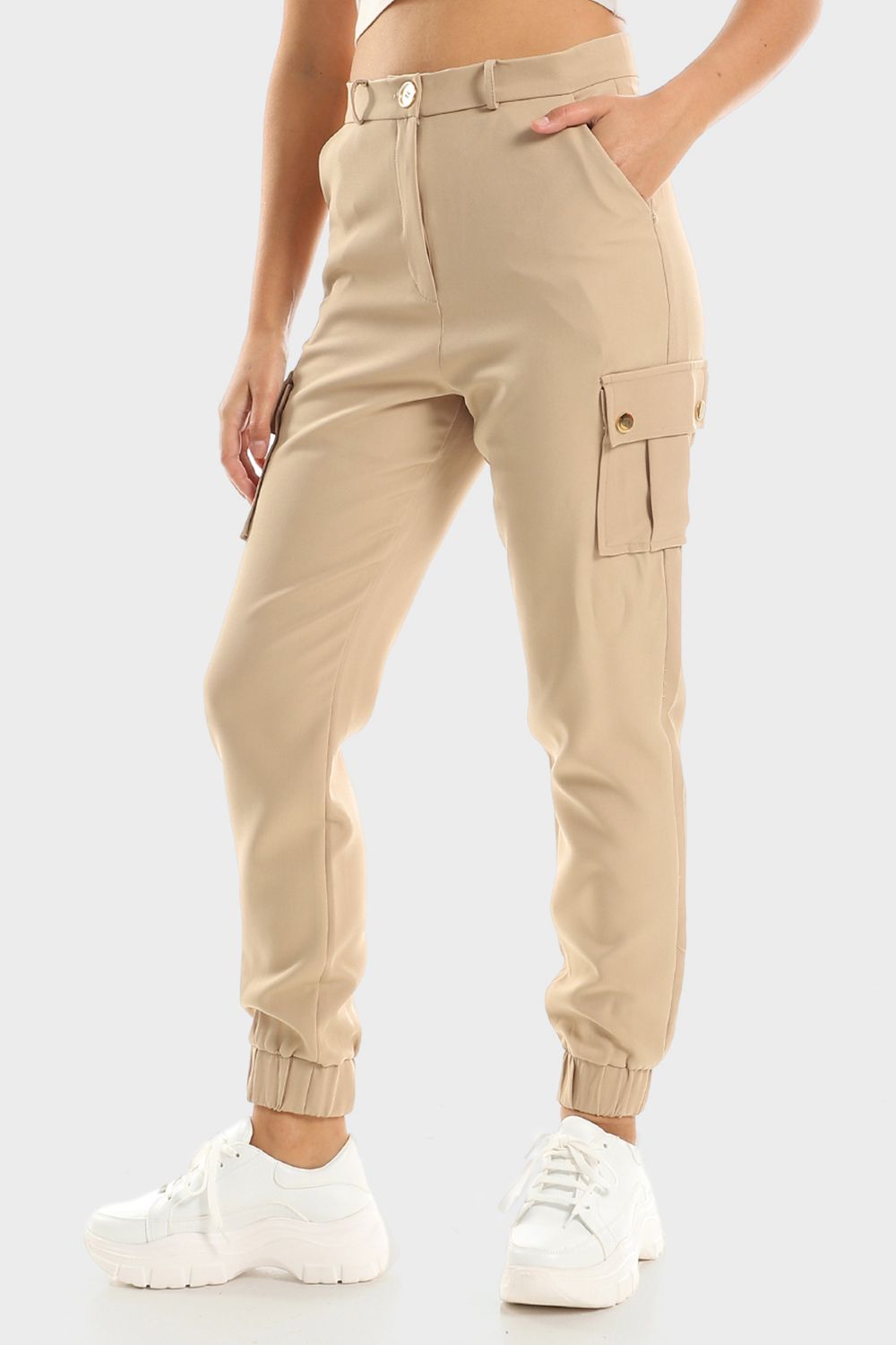 Mr.Joe Jogger Pants with Elastic Hems