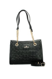 Shoeroom Flocked Shoulder Bag