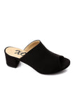 XO Style Solid Heeled Slides