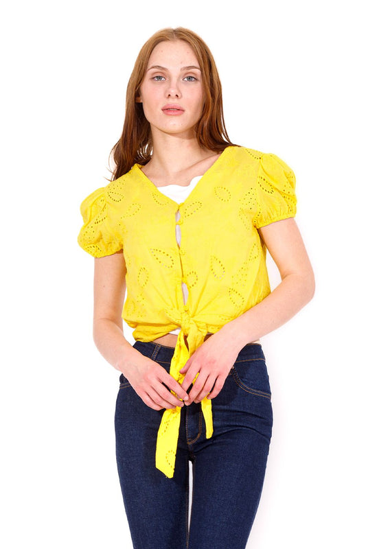 Miss Venus Short Sleeve Blouse