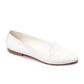 Pointed Toe Cap Genuine Leather Ballerina