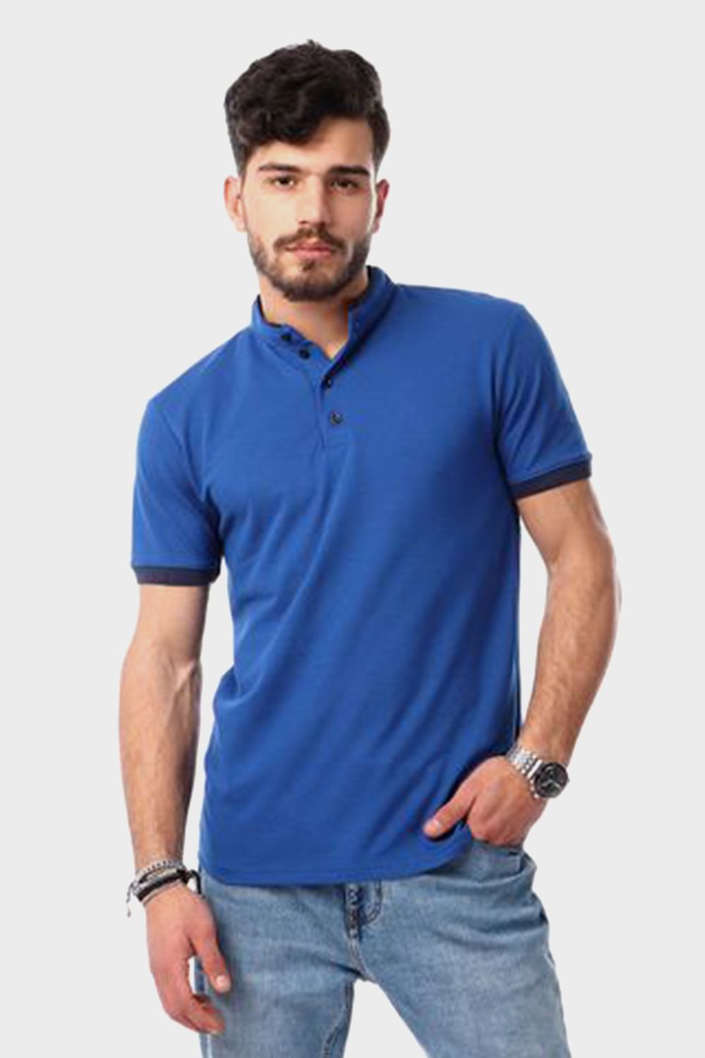 Izor Plain Half Sleeves T-Shirt