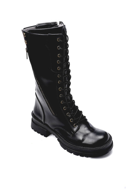 Casual Round Toecap Boots