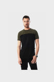 Izor Bi-tone Crew Neck T-Shirt