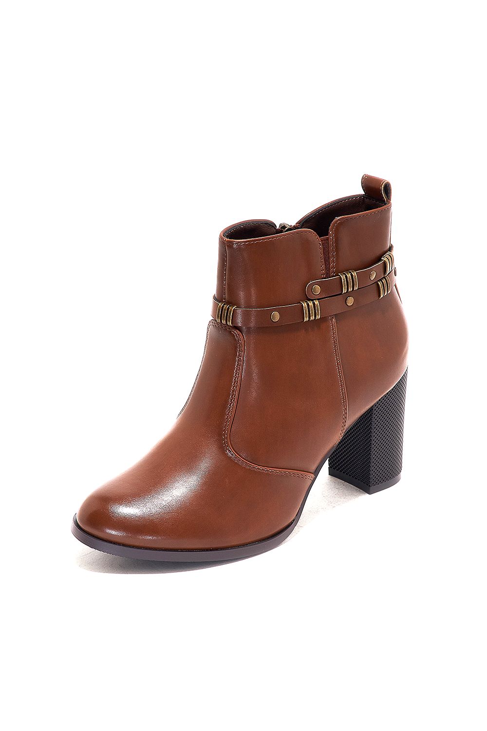 Shoeroom Side Zip-up Half Boot