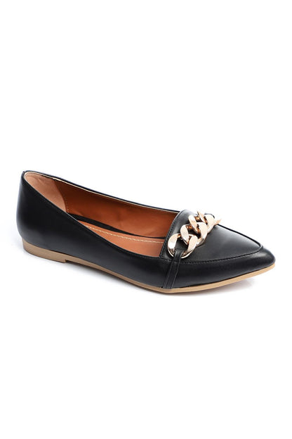 Black Golden Chain Ballerina