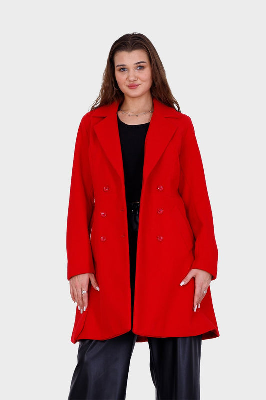 Miss Venus Solid Classic Coat