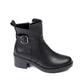 Xo Style Side Buckle Ankle Boot