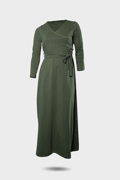 Maternity and Nursing Long Sleeves Dress