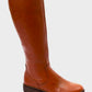 Mr.Joe Knee-High Boot with Zipper