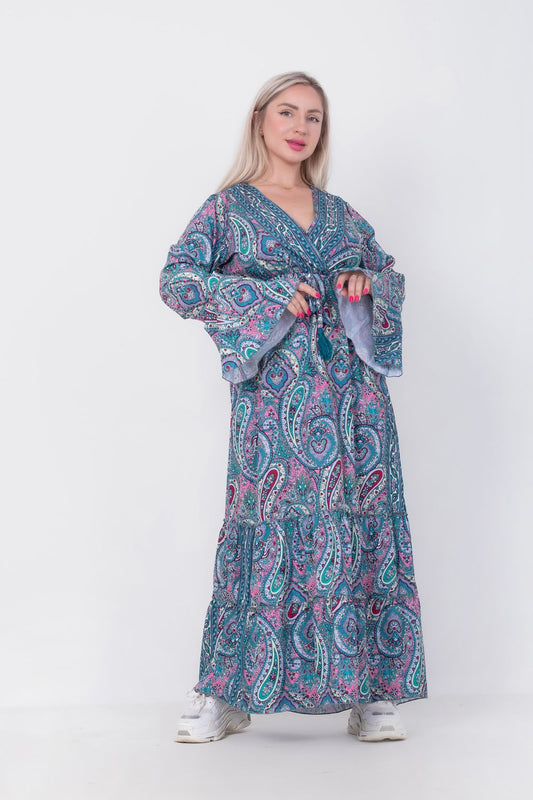 فستان صيفي ملون