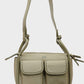 Shoeroom Front Pockets Crossbody Bag