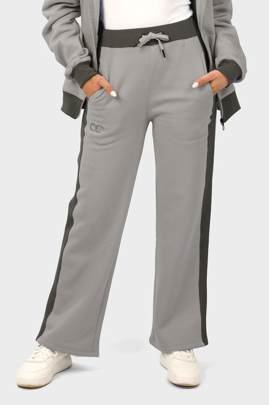 Shechick Bi-Tone Straight Leg Sweatpant