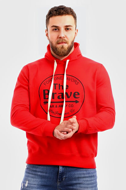 The Brave Printed Hoodie
