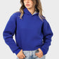 Shechick Unfinished Style Cropped Hoodie