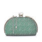 Mr.Joe Stylish Decorative Pearls Clutch