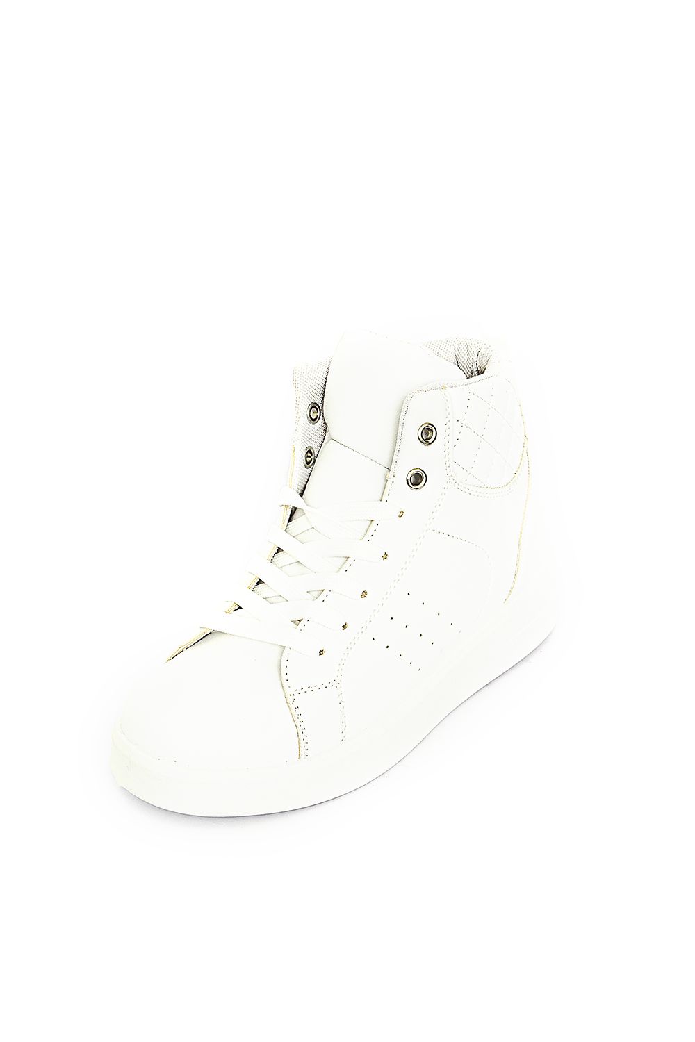 Shoeroom Durable Leather Ankle Sneakers