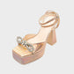 Shoeroom Holographic Soiree High Heeled Sandals