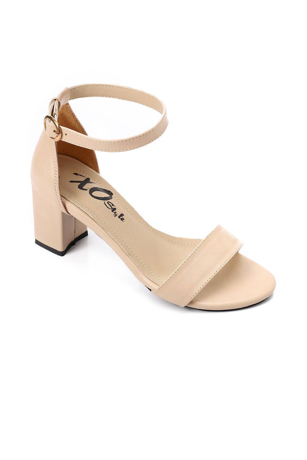 XO Style Classy Solid High Heeled Sandals