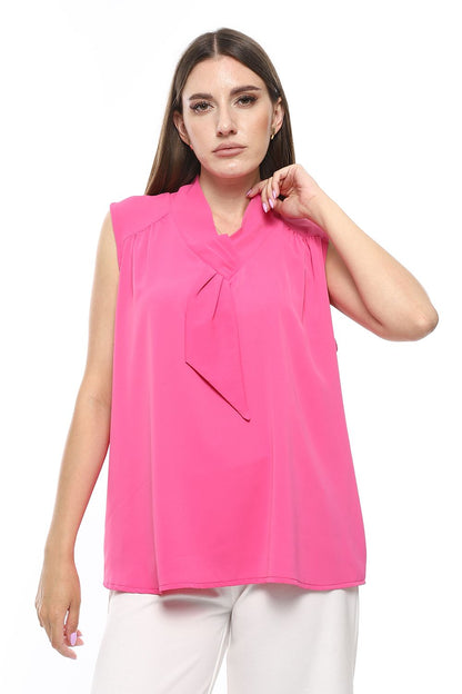 Classic Sleeveless Blouse