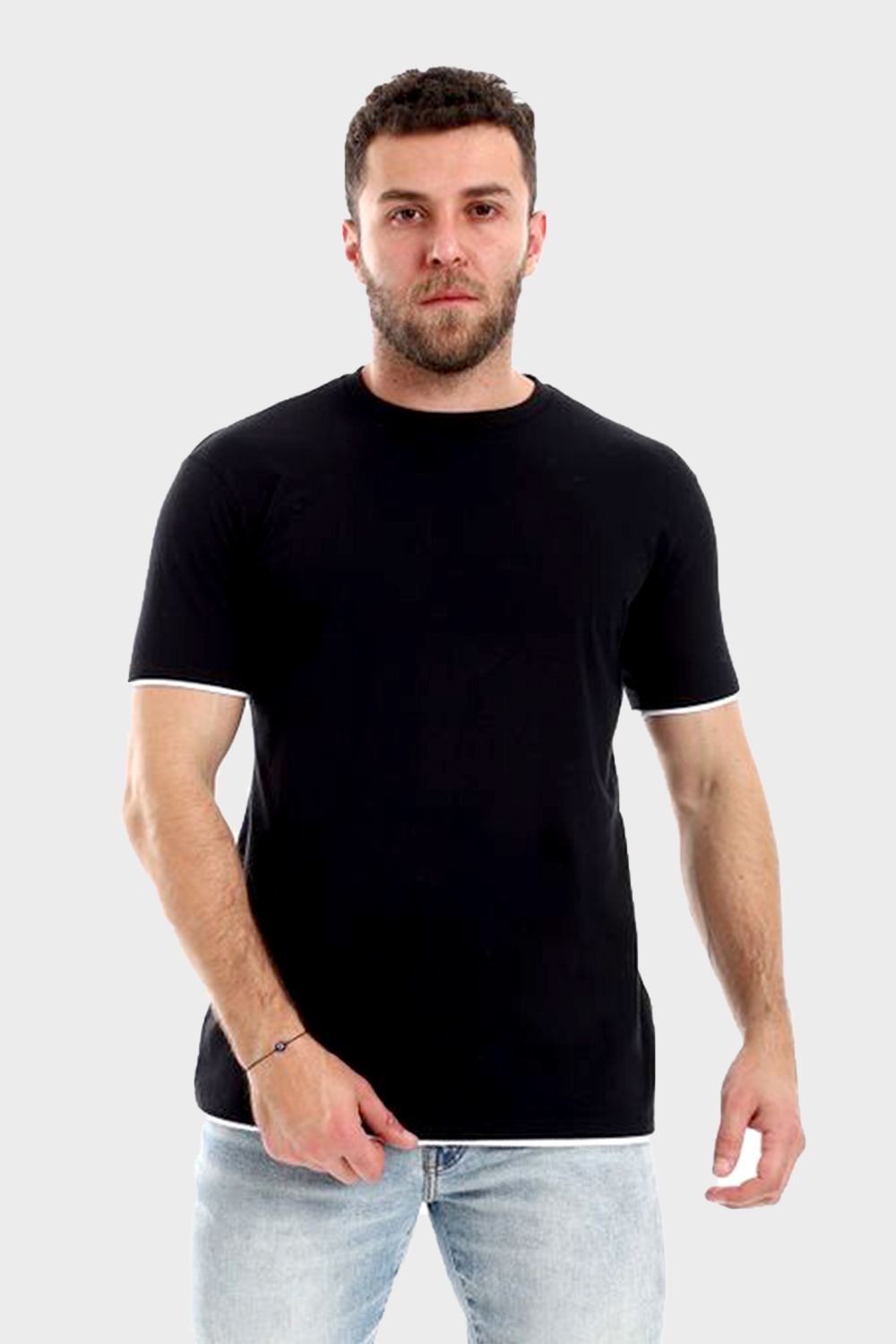 Izor Plain Basic Short Sleeves T-Shirt