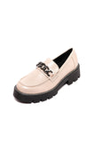 Shoeroom Metal Chain Flat Shoes