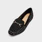 Shoeroom Strassed Flat Shoes