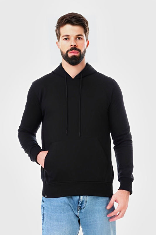 Izor Plain Long Sleeve Hoodie