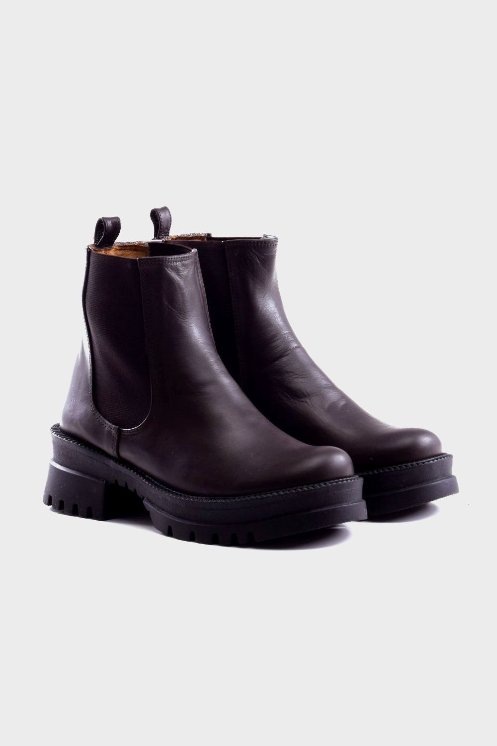 Mr.Joe Elastic Sides Half Boot