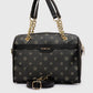 Shoeroom Printed Leather Crossbody Bag