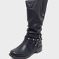 Shoeroom Round Buckle Boot