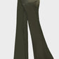 Smoky Flare Leg Satin Pants