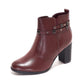 Shoeroom Side Zip-up Half Boot