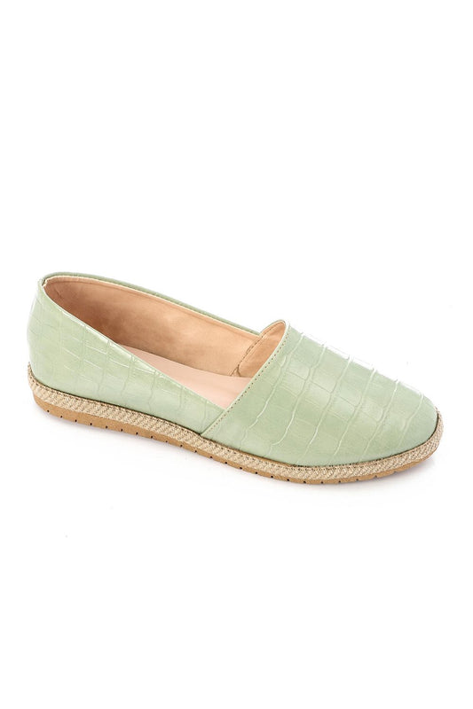 XO Style Leather espadrille