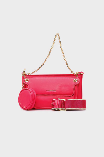 Trendy Solid Crossbody Bag
