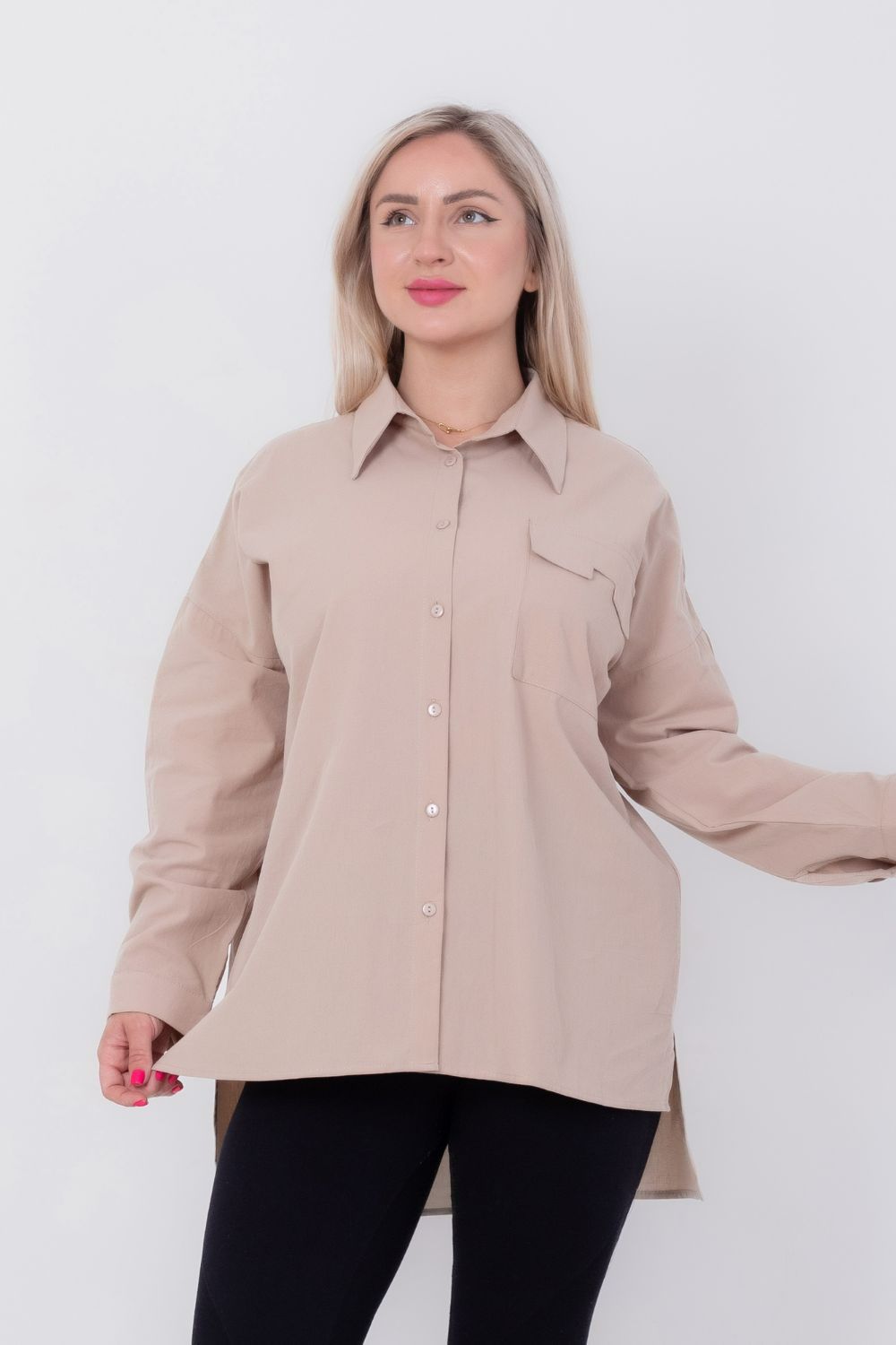 Miss Venus High Low Basic Shirt