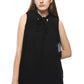 Mr.Joe Tie Neck Sleeveless Blouse