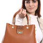 Mr.Joe Solid Handbag with Twist-Lock