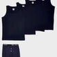 Hero Basic Set Of 4 Tank Top With Boxer