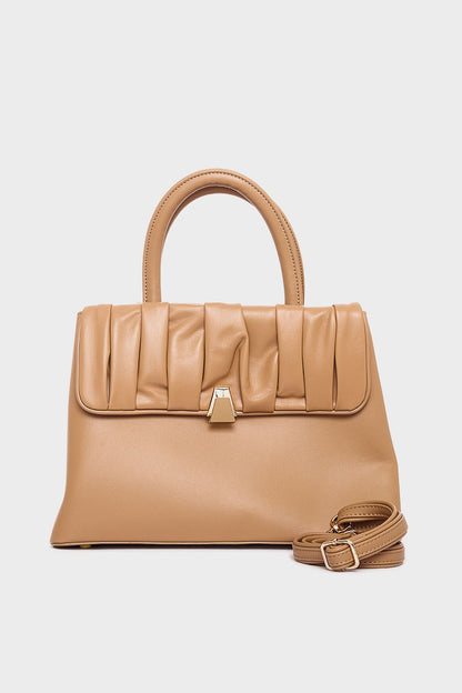 Plain Leather Hand Bag