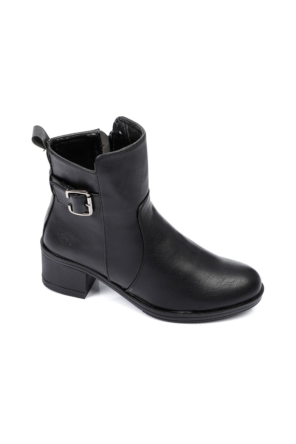 Xo Style Side Buckle Ankle Boot