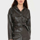 Miss Venus Front Pockets Jacket with Belt