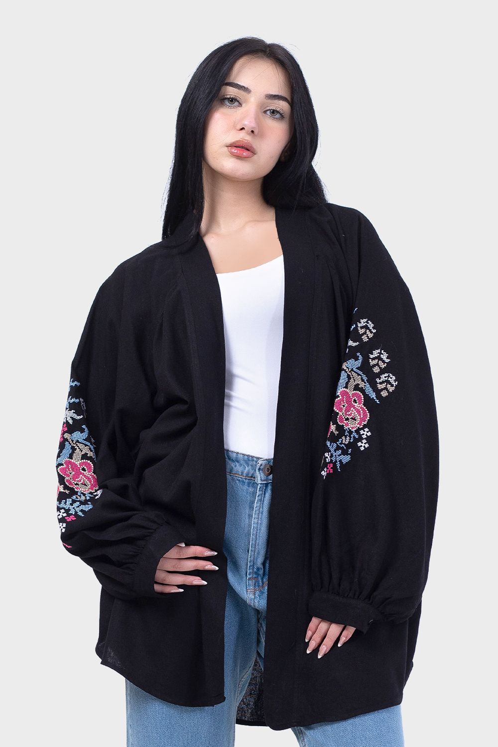 Miss Venus Fashionable Long Sleeves Kimono