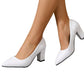 XO Style Classy Solid High Heels Shoes