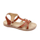 XO Style Open Toe Flat Sandal