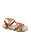 XO Style Open Toe Flat Sandal