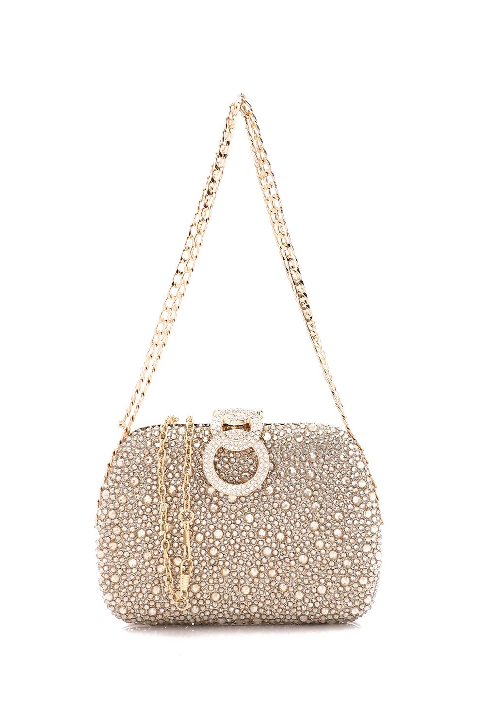 Mr.Joe Chic Strass Studded Clutch